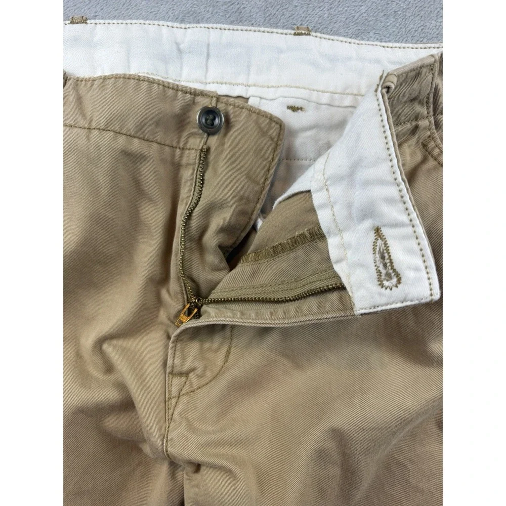 Levi's XX Chino Pants Mens 33x30‎ Khaki Tan Slim Straight Flat Front Casual